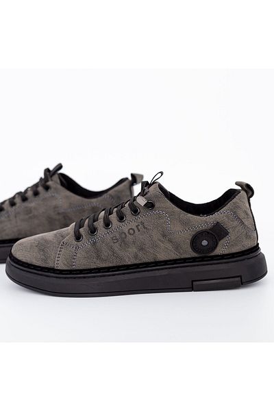 FASHION Men's Sports Shoes 752 Grey-Black