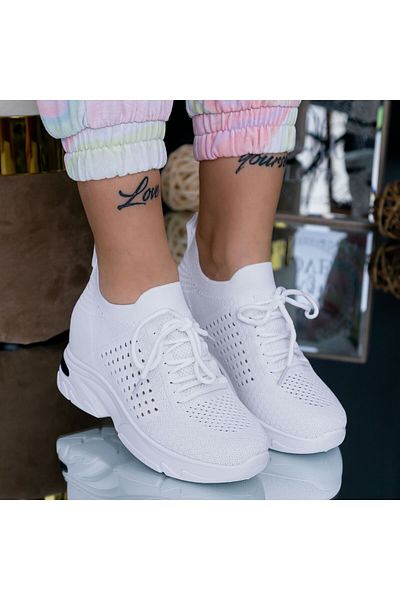 mei Women's Sports Shoes KDN12 White