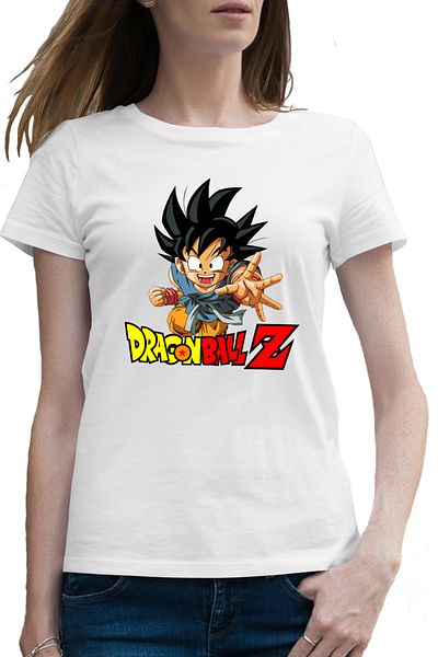 OEM Tricou femei Dragon Ball Z Son Goku Karate Kid