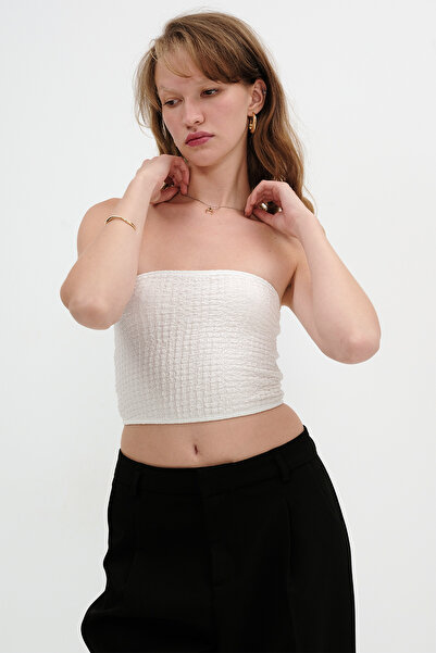 Addax Dokulu Straplez Büstiyer B18344