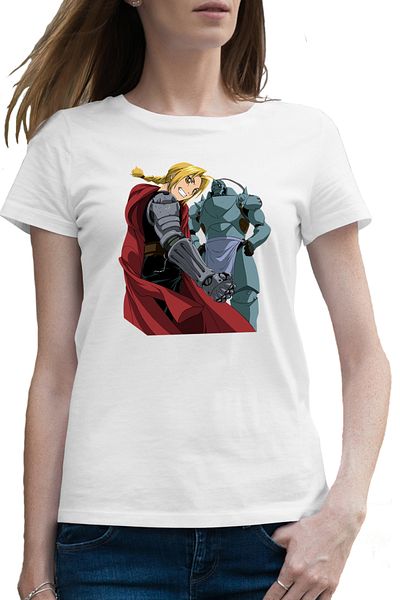 OEM Tricou femei Fullmetal Alchemist Amestris Edward Alphonse