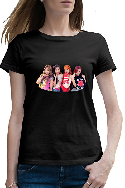 OEM Tricou femei Blackpink K Pop Album As If It's Your Last
