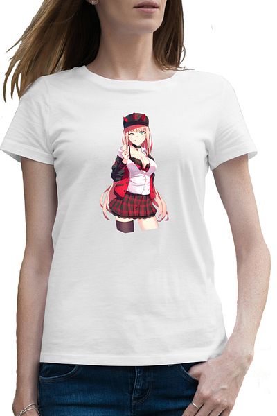 OEM Tricou femei Zero Two DarlinFra Darling in the FranXX Anime