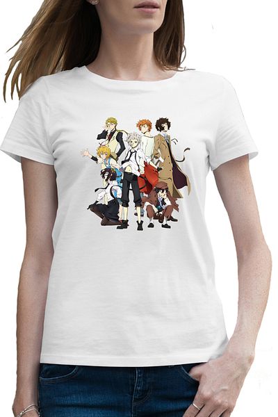 OEM Tricou femei Bungo Stray Dogs All Team Ghilda Anime