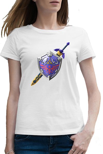 OEM Tricou femei Legend of Zelda Epic Shield Sky Breath