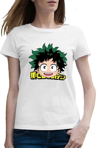 OEM Tricou femei My Hero Academia Deku Anime Manga