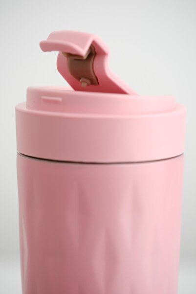 Penguen Png-1167 500ml Flip Lid Patterned Steel Mug | 6 Hours Hot 12 Hours Cold | Leak Proof & Bpa Free