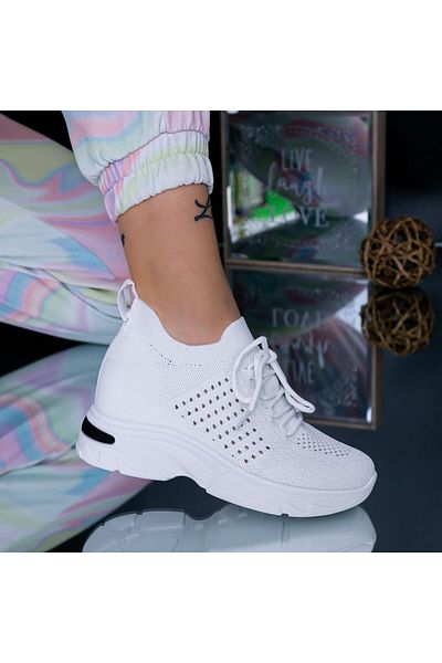 mei Women's Sports Shoes KDN12 White