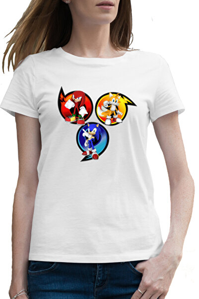 OEM Tricou femei Sonic Hedgehog Team Arici Chaos