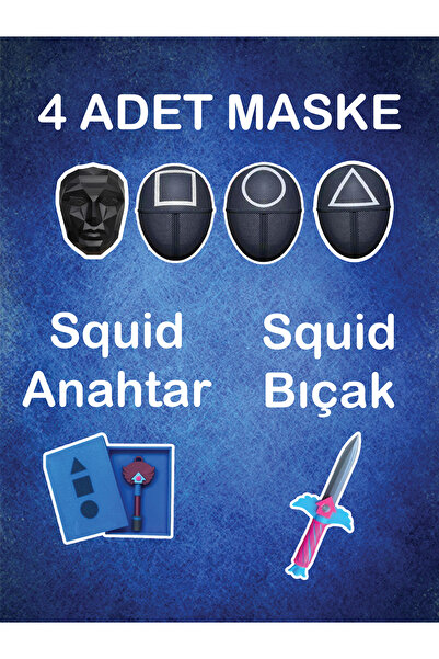 GiginGo Squid Game Maksimum Set - Squid Game 1-2-3 Tüm Oyunlar