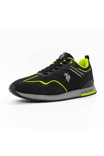 U.S. Polo Assn. Men's Sports Shoes TABRY002A Black-Yellow U.S.POLO ASSN