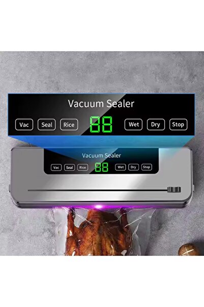 OEM Vacuum sealer with cutter and UV sterilization – Automatic and manual food sealing