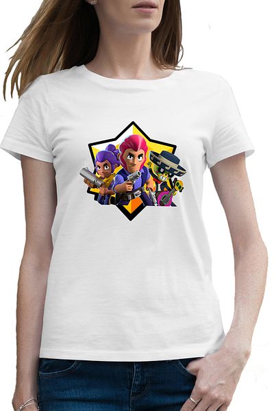 OEM Tricou femei Brawl Stars Game Team