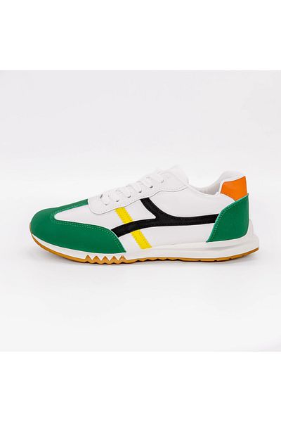 Se7en Pantofi Sport Barbati D968 Alb-Verde