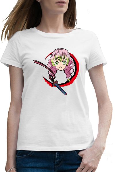 OEM Tricou femei Demon Slayer Mitsuri Kanroji Demoni Horror