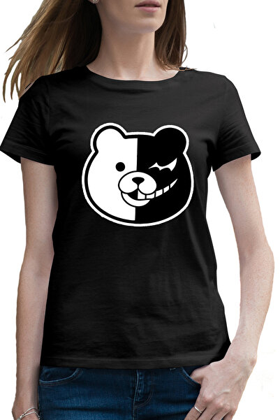OEM Γυναικείο μπλουζάκι Danganronpa Monokuma με αρκουδάκι τρόμου