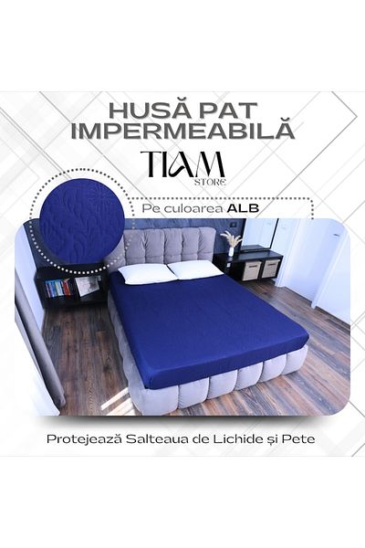 tiam store Premium Mattress Protector TIAM Store® Waterproof, Quilted, Anti-Allergenic