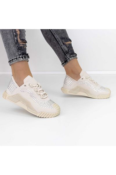 mei Women's Sports Shoes 3WL9 White
