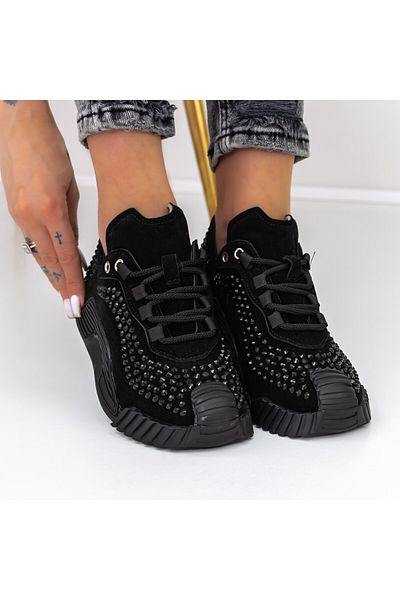 mei Pantofi Sport Dama 3WL9 Negru-Negru
