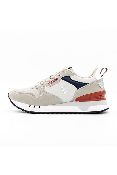 U.S. Polo Assn. Men's Sports Shoes BUZZY001A Light Grey-Dark Blue U.S.POLO ASSN