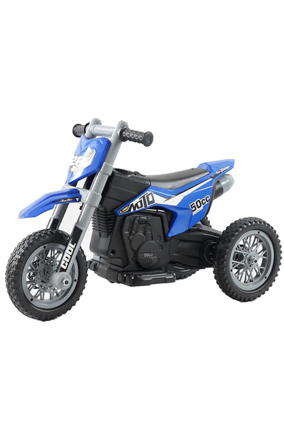 Nichiduta Motocicleta electrica pentru copii 35W Moto Blue cu pornire la buto...