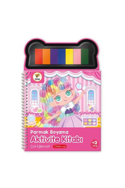 Lino Parmak Boyama Aktivite Kitabı Dress Up (LP-602)