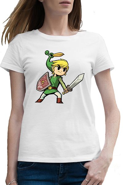 OEM Tricou femei Link Warrior Legend of Zelda Breath