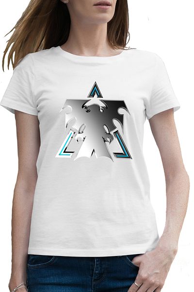 OEM Tricou femei StarCraft 2 Terran Silver Logo Ghost