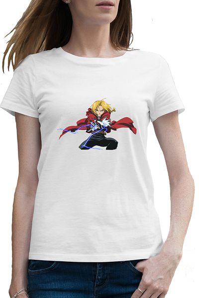 OEM Tricou femei Fullmetal Alchemist Dieselpunk Anime Manga