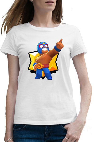 OEM Tricou femei El Primo Brawler Brawl Stars