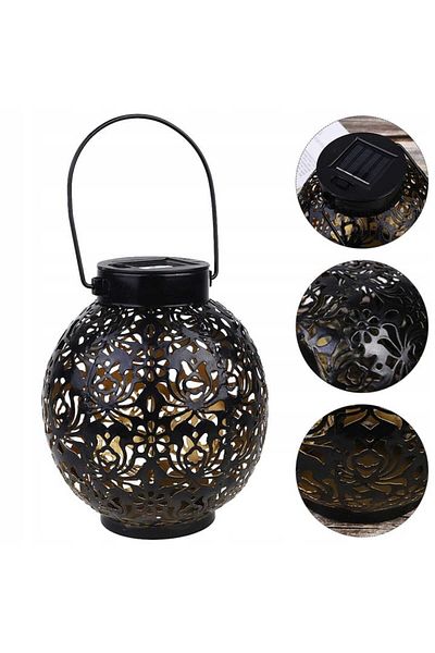 Azaris LAMPĂ LED PENDANT DE GRĂDINĂ SUB GAZETĂ DECORAȚIUNE LUMINĂ CALDĂ