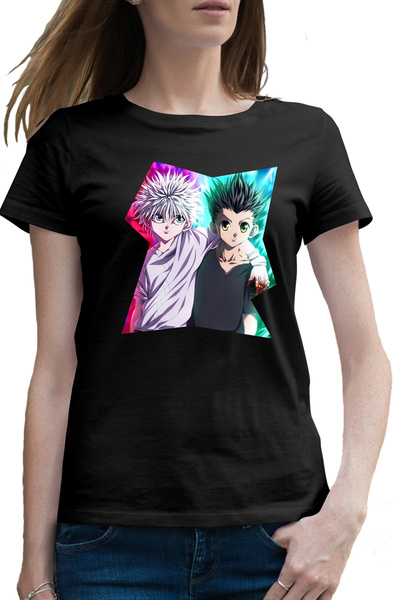OEM Tricou femei Hunter x Hunter Gon Killua Friends