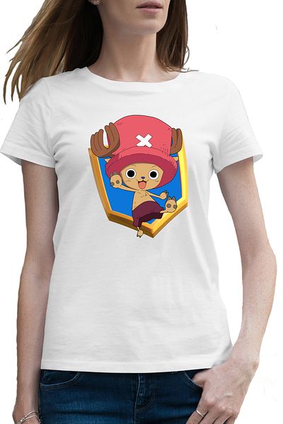 OEM Tricou femei One Piece Toni Chopper Clash Royale Scut