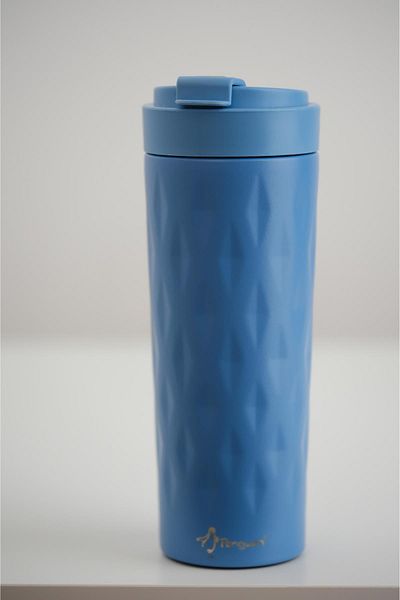 Penguen Png-1167 500ml Flip Lid Patterned Steel Mug |   6 Hours Hot 12 Hours Cold |   Leak Proof & Bpa Free