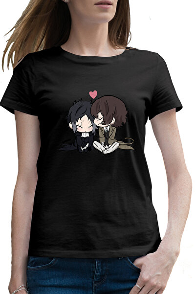 OEM Tricou femei Bungo Stray Dogs Chibi Plush Anime Manga