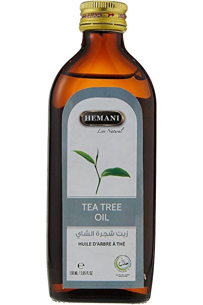 HEMANI Tea Tree Oil 150ml - 100% Natural Skin - Moisturizes, Soothes, & Heals Dry Skin - Scalp Treat