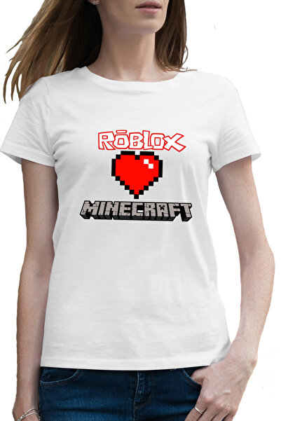 OEM Tricou femei Roblox Minecraft Love