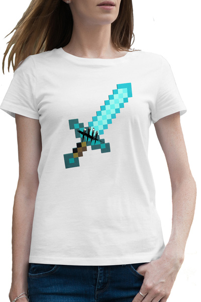 OEM Tricou femei Dead by Daylight Minecraft Horror Diamond Sword