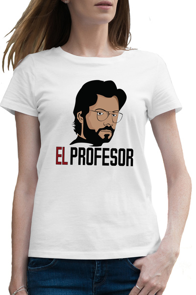OEM Tricou femei EL Profesor La Casa de Papel Rebel