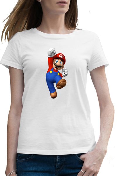 OEM Tricou femei New Super Mario Bros Game