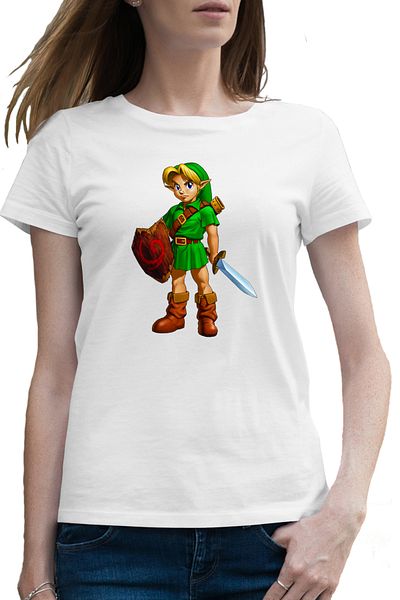 OEM Tricou femei Legend of Zelda Link Bebe Elf