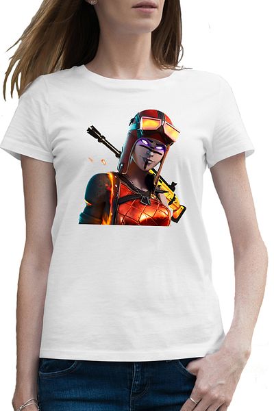 OEM Tricou femei Blaze Skin Fortnite Scar