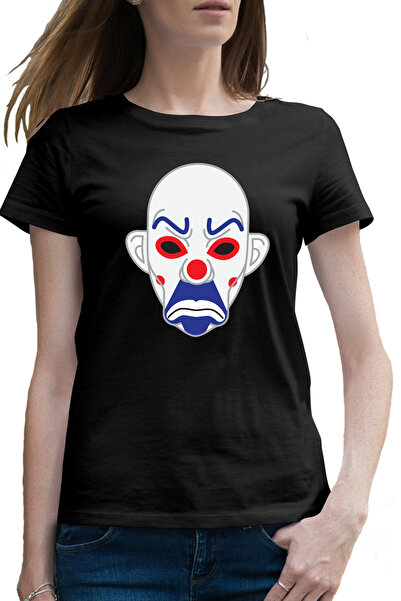 OEM Tricou femei Joker Mask Horror Rebel Hacker Fortnite