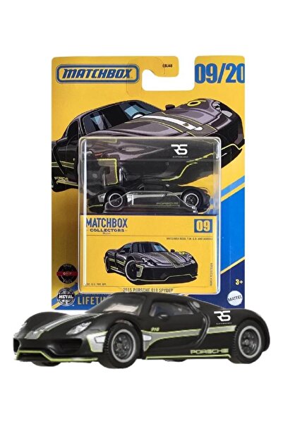 İPEK PLANET Matchbx Koleksiyon Araçlar 2015 PORSCHE 918 SPYDER GBJ48 - JCL37