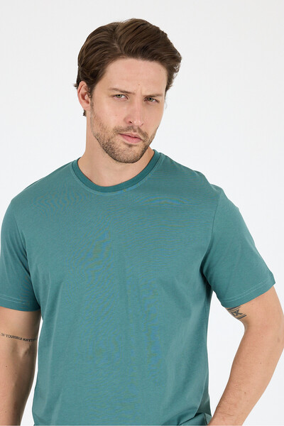 Rodi Men's Cotton Crew Neck Short Sleeve Solid T-Shirt Comfortable and Stylish Casual Men's T-Shirt 0169