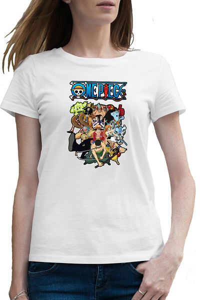 OEM Tricou femei One Piece Anime All Crew Gang Eiichiro Oda