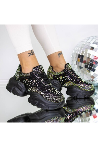 mei Γυναικεία Αθλητικά Παπούτσια 3WL203 Μαύρα