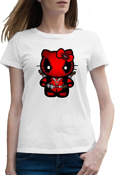 OEM Tricou femei Deadpool Kitty Bad Girl