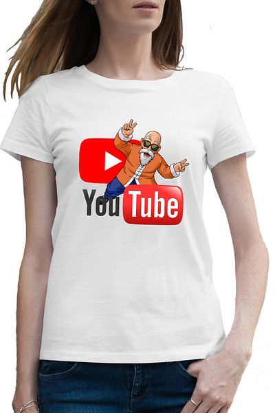 OEM Tricou femei Dragon Ball Z Youtuber Maestru Antrenor Profesor Youtube
