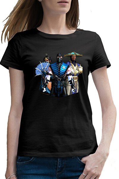 OEM Tricou femei Mortal Kombat Sub-Zero Clan Lupte GTA Gaming